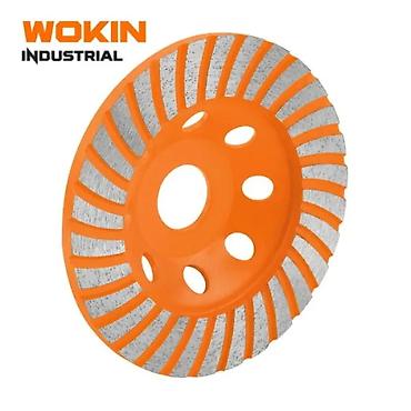 almaz disk: WOKIN Turbo Beton Silmə Diski 115×22.2 mm WOKIN Turbo beton silmə — 1
