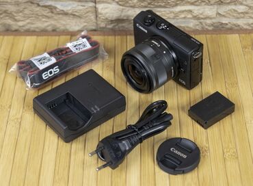 canon video: Canon m200 15-45mm demey olarki yenidi tecilir satiliri Qiymeti