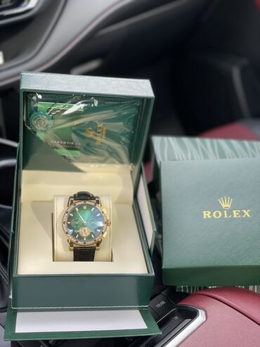 купить золотые часы бу: Yeni, Qol saatı, Rolex, rəng - Qızılı