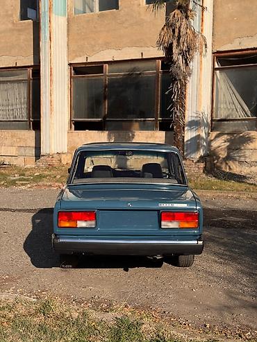 VAZ (LADA): VAZ 2107 sedan - Kuzov: klassik sedan, mavi rəng - Ban ölçüləri — 22