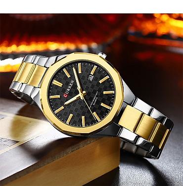 Qol saatları: Yeni, Qol saatı, Curren, rəng - Gümüşü — 5