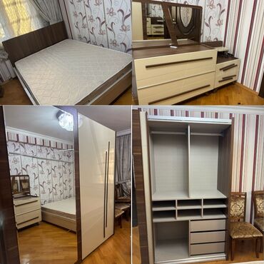 Двуспальная кровать, Шкаф, Комод, Трюмо, Турция, Новый