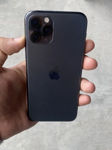 Apple iPhone: IPhone 11 Pro, 64 GB, Space Gray, Face ID, Simsiz şarj, Zəmanət