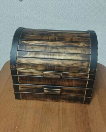 Сундуки: Мини бар - "Сундук пирата". Элегантно украсит ваш интерьер в стиле — 2