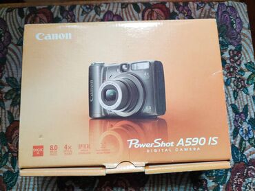 mini dv видеокамера: Antikvariat! Əla vəziyyətdə! Canon Power Shot A590 IS 8Mp foto