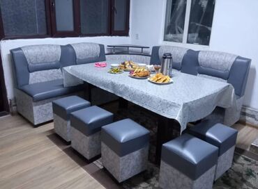 Кухонные столы и стулья: Кухонный стол и стул, Новый, Бесплатная доставка, Платная доставка, цвет - Серый — 2