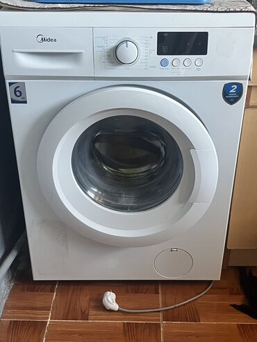 2ci əl paltaryuyan maşın: Стиральная машина Midea, 6 кг, Автомат, Есть сушка