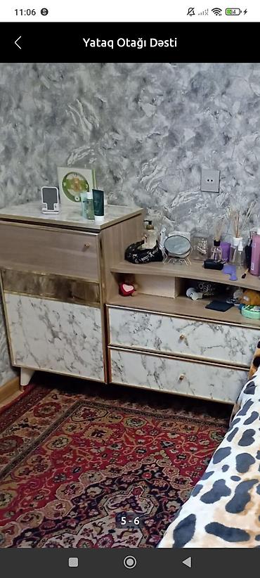 Yataq otağı dəstləri: İkinəfərlik çarpayı, Dolab — 9