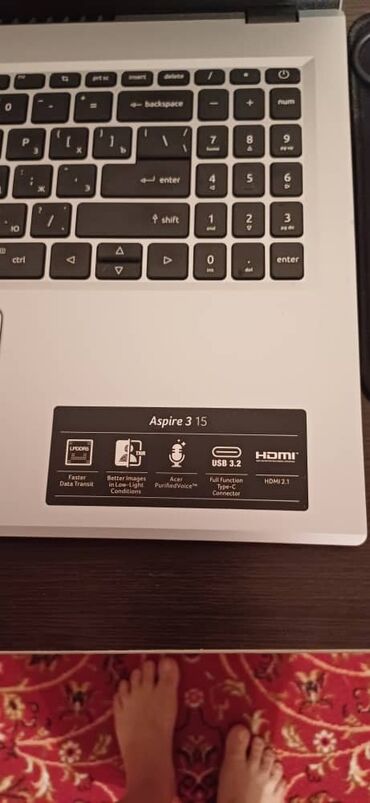 ноутбук acer n19c1: Ноутбук, Acer, Новый, Для несложных задач