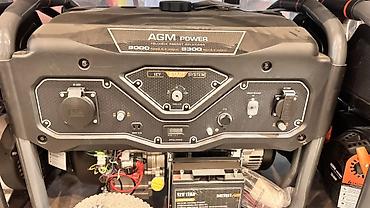 возможно в рассрочку: Бензиновый генератор AGM Power 8000/8300 - Надежное — 3