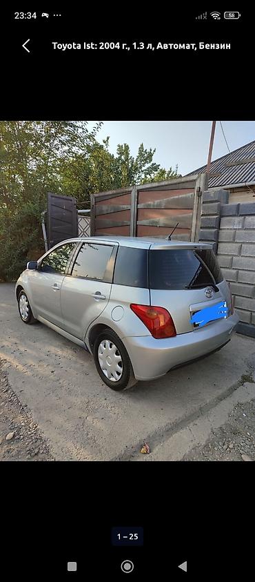 на тайота ист: Toyota Ist: 2004 г., 1.3 л, Автомат, Бензин, Хэтчбэк — 4
