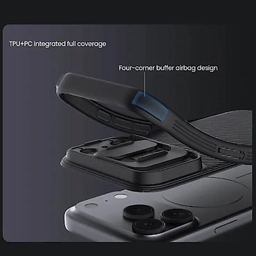 Maske i futrole za telefone: Futrola Nillkin Cam Shield Pro za iPhone 17 Pro Max (6.9) crna — 5
