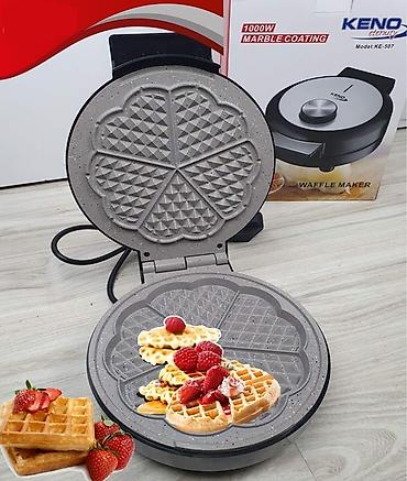 poklon za decka: Aparat za vafle KENO Eternity KE-507 - Snaga: 1000 W – brzo — 1