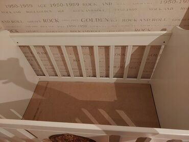 Beşiklər: Oğlan üçün, İşlənmiş, Beşik, Matras ilə, Yellənmə mexanizm ilə -da lalafo.az — 4 Beşiklər: Oğlan üçün, İşlənmiş, Beşik, Matras ilə, Yellənmə mexanizm ilə — 4