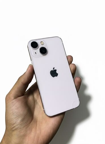 lightning кабель: IPhone 13 mini, 128 ГБ, Розовый, Чехол, Зарядное устройство, 74 %