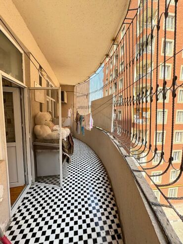 Uzunmüddətli kirayə mənzillər: 9 mkr,Tərlan şadlıq sarayı ilə üzbəüz,17 mərtəbənin,4-cü — 13