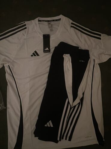 qaqa desti: İdman dəsti, Adidas, L (EU 40), rəng - Ağ