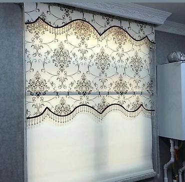 Jalüzlər: Zebra/jalüz pərdə modelləri - Naxışlı dekor: Barokko üslubunda damask — 2