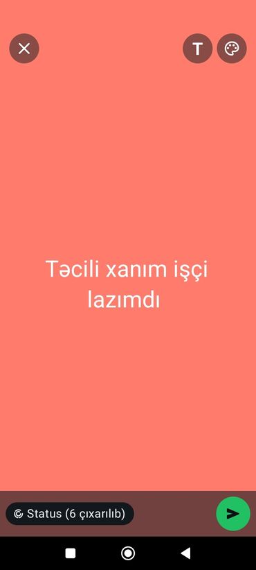Tikinti ixtisasları: Ofisiant tələb olunur, Restoran, Gündəlik ödəniş, 18-29 yaş, 1 ildən az təcrübə