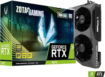 Видеокарты: Видеокарта, Б/у, GeForce RTX, 8 gb video, For PC