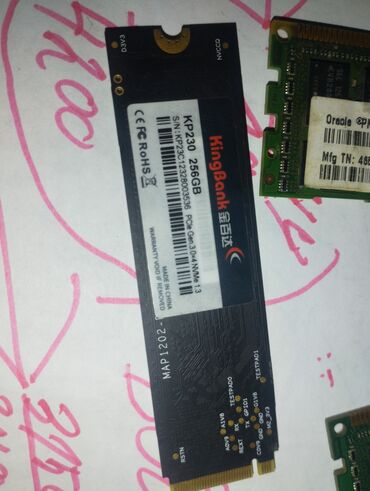 оперативка 4 гб ddr3: Накопитель, Б/у, Kingston, SSD, 256 ГБ, Для ПК