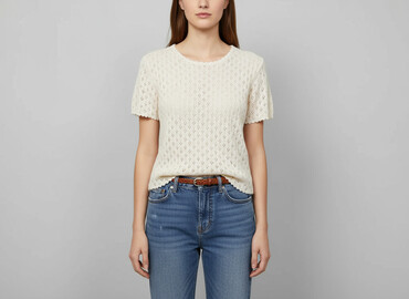 bluzki bawełniane tureckie: Women's blouse, size M