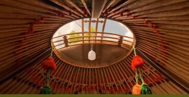 Аренда юрт: Аренда юрты, Каркас Деревянный, 75 баш, Казан, Посуда, С полом — 6