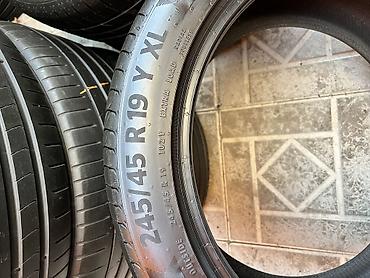 привозные: Шины 245 / 45 / R 19, Лето, Б/у, Пара, Германия, Continental — 5