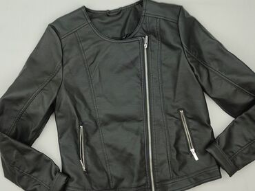 kurtki zimowe damskie mohito: Janina, Women`s leather jacket, size M (EU 38)