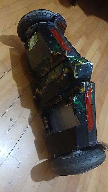 Giroskuterlər: Özünü balanslayan elektrikli skuter (hoverboard) - Gövdə: qara əsas — 3