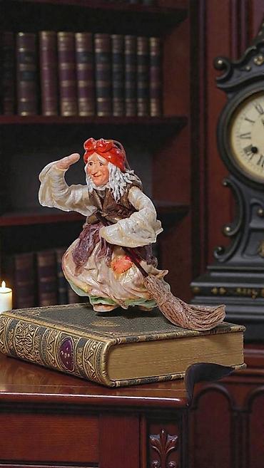 Подарки и сувениры: Баба Яга — подвесная игрушка ручной работы | интерьерный декор — 11