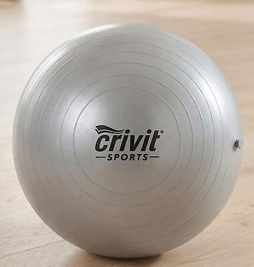 Crivit Sports fitnes/topu (gym ball), gümüşü rəng. 120 kq çəki lalafo.az -da Crivit Sports fitnes/topu (gym ball), gümüşü rəng. 120 kq çəki