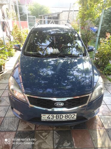 kia masin: Kia Ceed: 1.6 l | 2010 il Universal