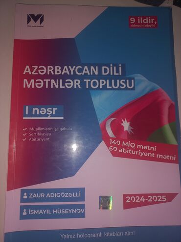 Testlər: Mhm Azərbaycan dili mətnlər toplusu 2024-2025 Səliqəli