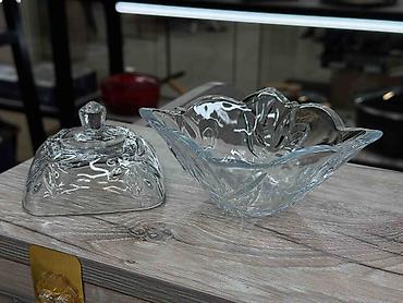 конфетница: Стеклянные сахарницы/конфетницы с крышкой - Бренд: Kaveh (Glass — 7