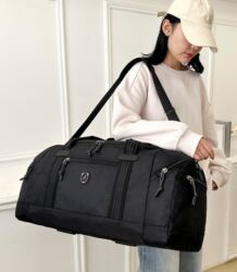 Дорожные сумки: Сумка универсальная дорожная/спортивная - Цвет: черный - Формат — 1