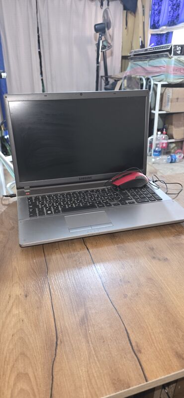 б у запчасти для компьютеров: Ноутбук, Samsung, 8 ГБ ОЭТ, Intel Core i7, 17,3дан көп ", Колдонулган