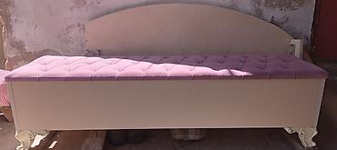 mebel sandiqlar: Qapaqlı oturacaqlı sandıq - Material: MDF korpus, üzəri yumşaq — 3