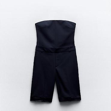 Комбинезоны: Zara straplez teze bermuda kombinezon — 3