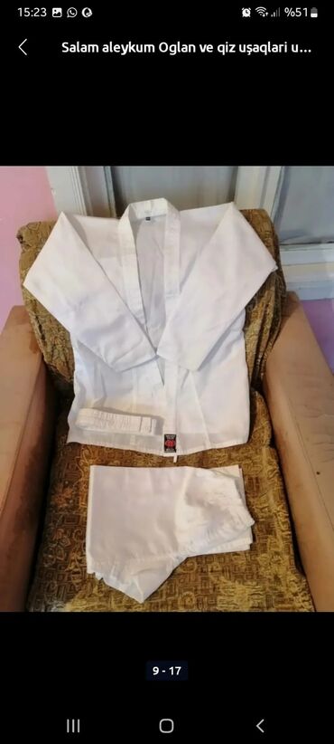 İdman formaları: Salam Aleykum Oğlan və qız uşaqları üçün Yeni Karate geyimləri -da lalafo.az — 8 İdman formaları: Salam Aleykum Oğlan və qız uşaqları üçün Yeni Karate geyimləri — 8