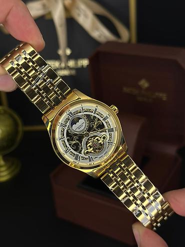 kişi eynəyi: Yeni, Qol saatı, Patek Phillipe, rəng - Qızılı — 2