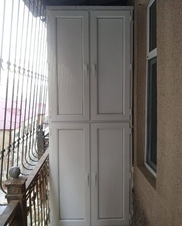 Mebellərin yığılması: Plastik şkaflar balkonlar, lojikalar, bloklar, küçə üçün, kombi — 7