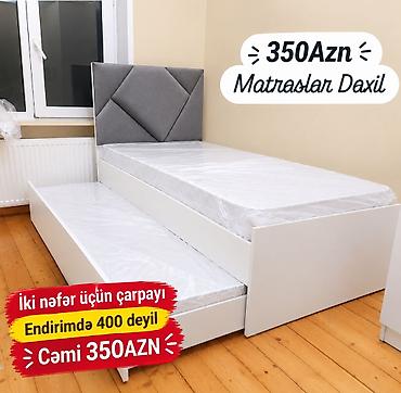İki nəfərlik açılıb-bağlanan çarpayı dəsti. Model əsas təknəfərlik