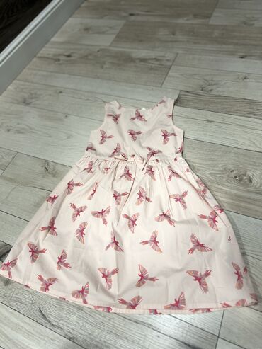 пошив детской одежды: Детское платье, цвет - Розовый, Новый