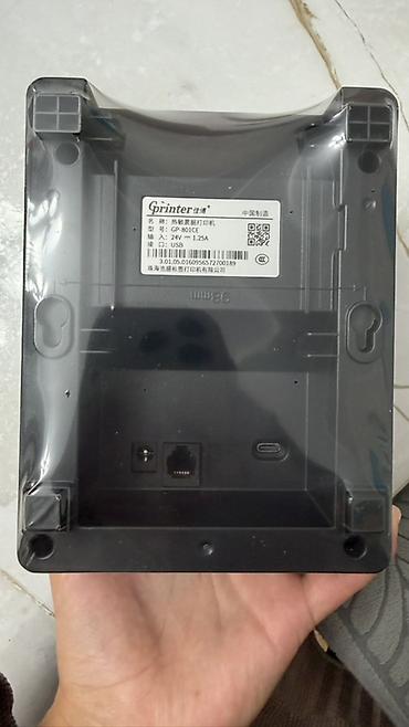 mbank чек: Xprinter GP-801CE — термопринтер чеков с LAN - Тип печати — 8