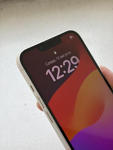 iphone cs max: IPhone 13 128GB (Белый) 📱 Состояние: Отличное, пользовались бережно — 5