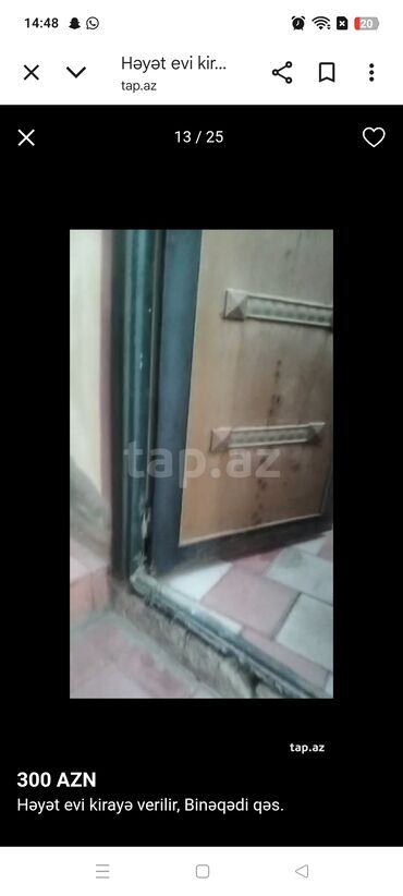 Uzunmüddətli kirayə evlər: 60 kv. m, 2 otaqlı, Kombi, Qaz, İşıq — 9