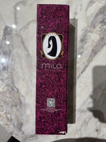 saç aparatı: Mila Hair Straightener Brush – saç düzləşdirən daraq - Brend: Mila -