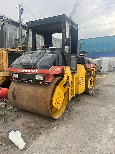 Асфальтовый дорожный каток DYNAPAC CC222 - Тип: самоходный at lalafo.kg Асфальтовый дорожный каток DYNAPAC CC222 - Тип: самоходный