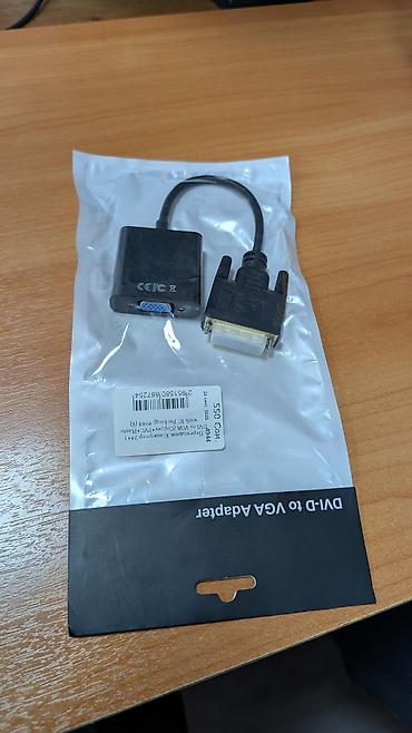 vga адаптер: Переходник для ПК, VGA → DVI, Новый — 1